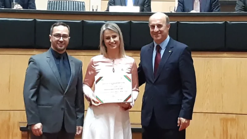 Unesc recebe premiação da Alesc