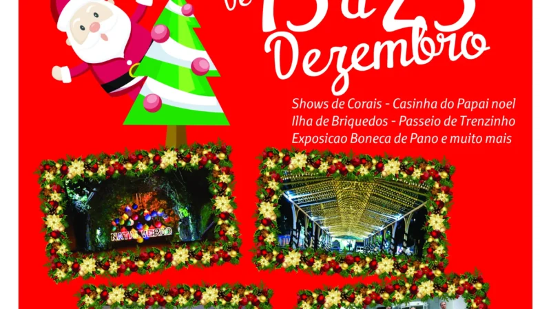 Natal Verão começa na próxima semana em Araranguá com diversas atrações