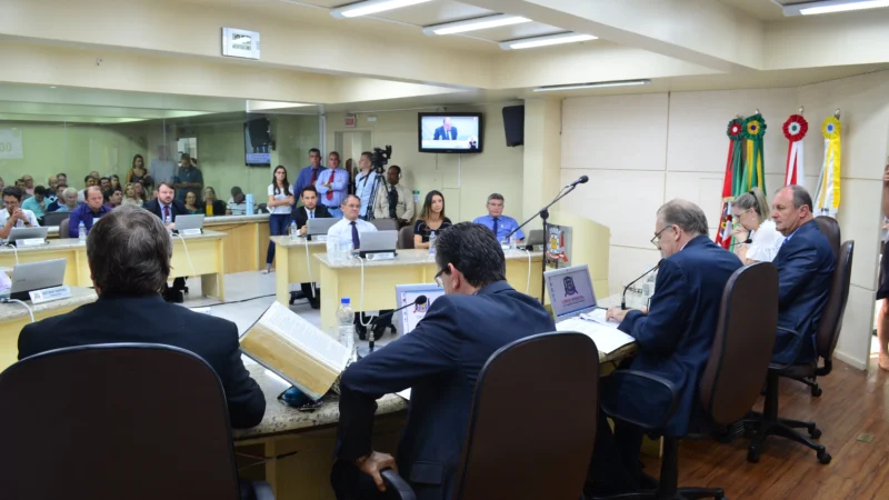 Em Criciúma, trabalhos no Legislativo retomam segunda-feira
