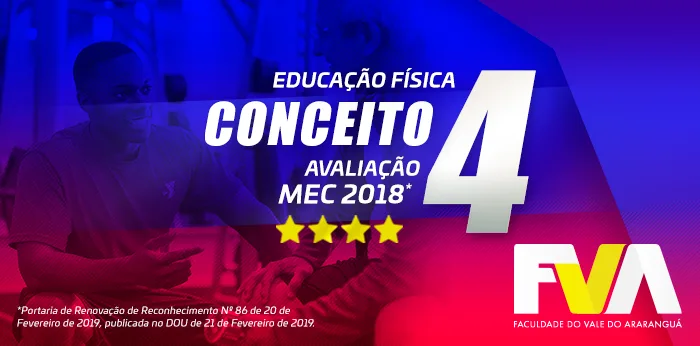 MEC concede nota 4 à Graduação da FVA