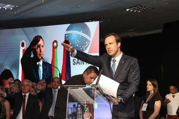 Rafael Horn toma posse na OAB/SC