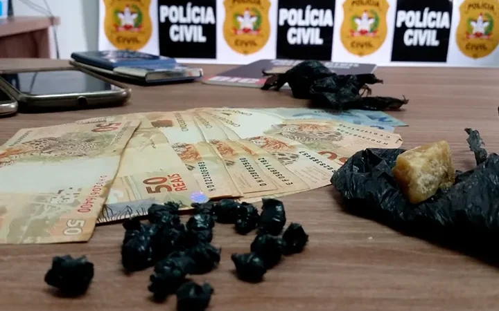 CASAL DE TRAFICANTES É PRESO NO ARAPONGAS