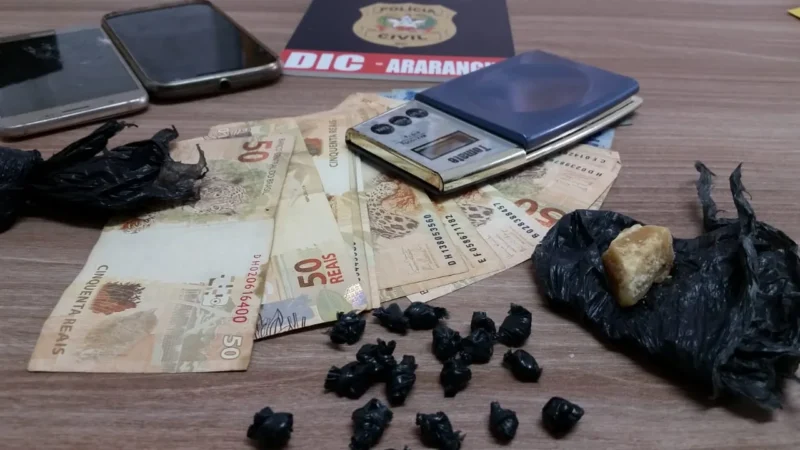 POLÍCIA CIVIL PRENDE TRAFICANTE NO BAIRRO JARDIM CIBELE