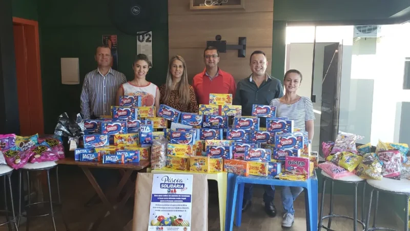 Ação da OAB arrecada mais de 3 mil doces e chocolates