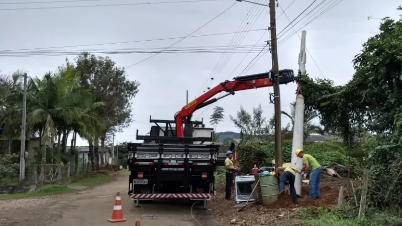 Praia Grande recebe melhoria na rede de energia
