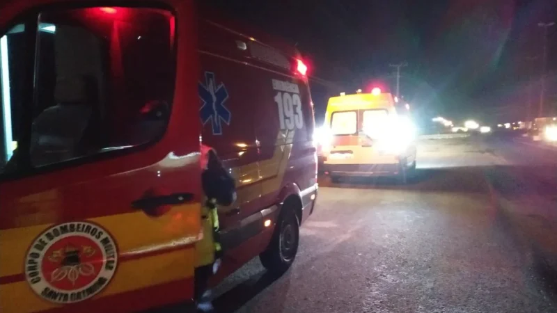 Homem é atropelado e apresenta traumatismo craniano