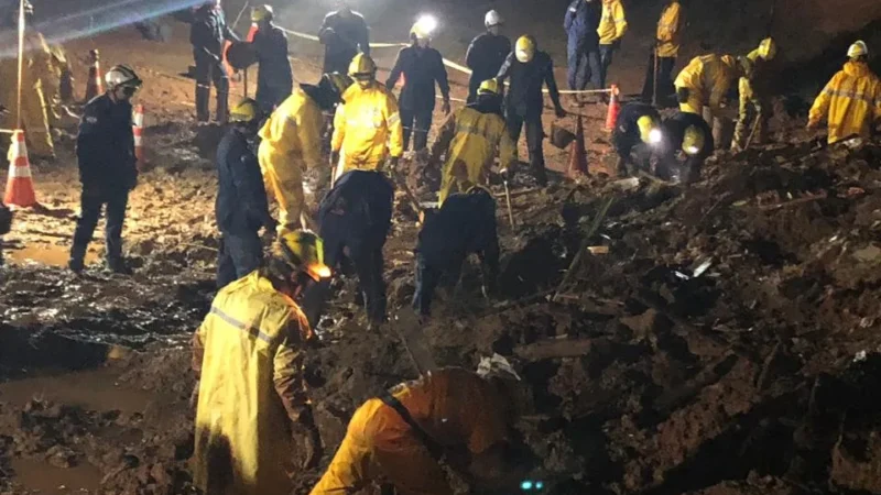 Corpo de Bombeiros Militar realizam simulação de Intervenção em Áreas Deslizadas 