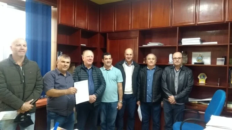 Foi assinado o termo que permite instalação de 12 câmeras em Araranguá