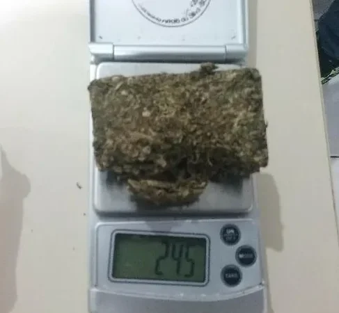 Droga é encontrada com vítima de acidente
