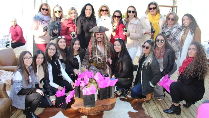 Debutantes foram recepcionadas em sítio de Timbé do Sul