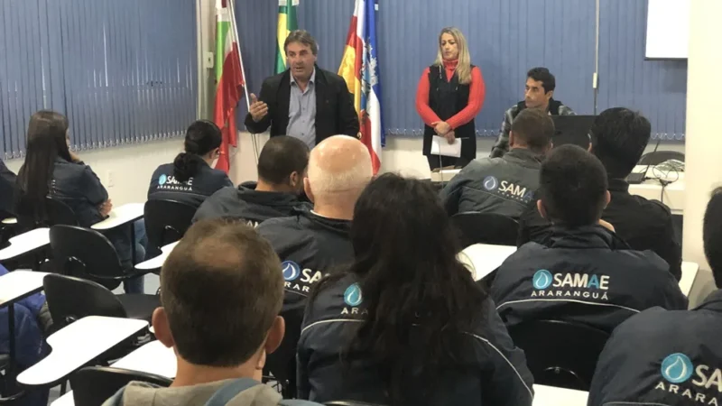 SAMAE promove semana de Prevenção de Acidentes de Trabalho