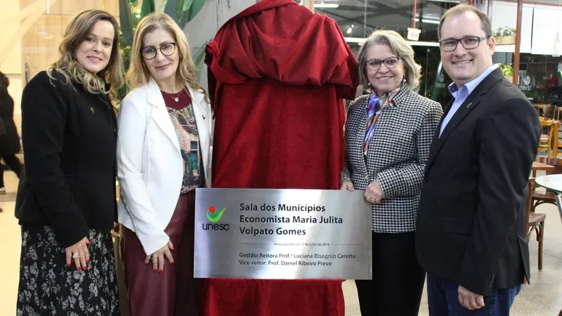 Sala dos Municípios é inaugurada com emoção na Unesc