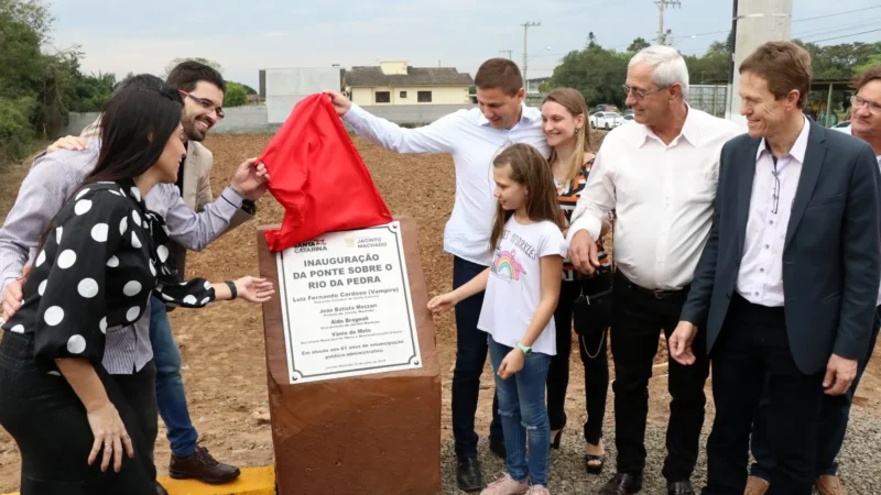 Jacinto Machado comemora 61 anos com inaugurações