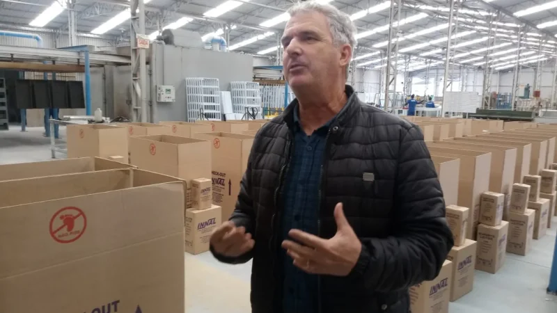 Empresário reclama de abandono no Parque Industrial