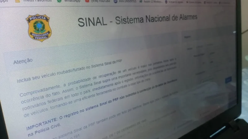 Serviço da PRF agiliza busca por carros roubados