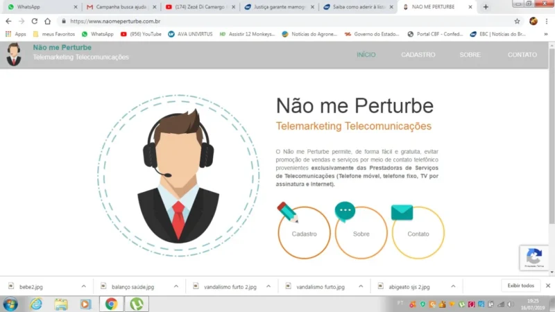 Site possibilita bloqueio de ligações de telemarketing