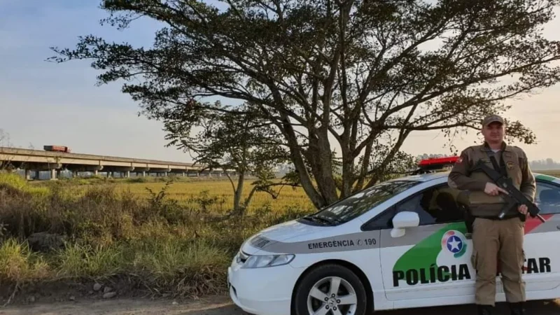 PM de Araranguá realiza ronda em todo município