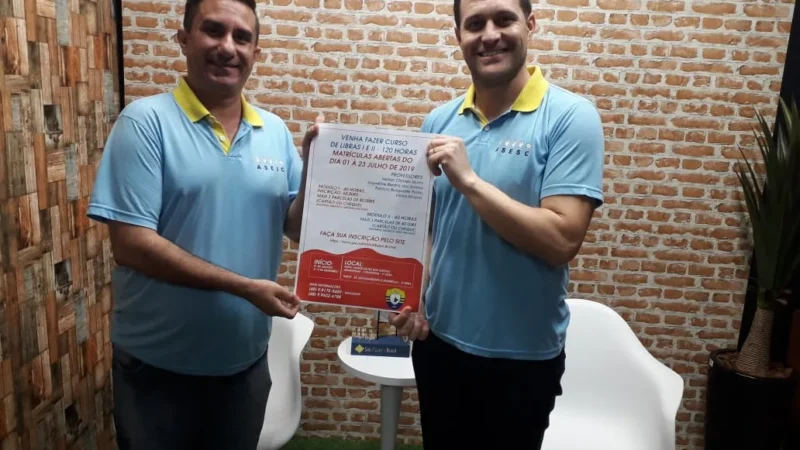 ASESC realizará 1° curso de libras