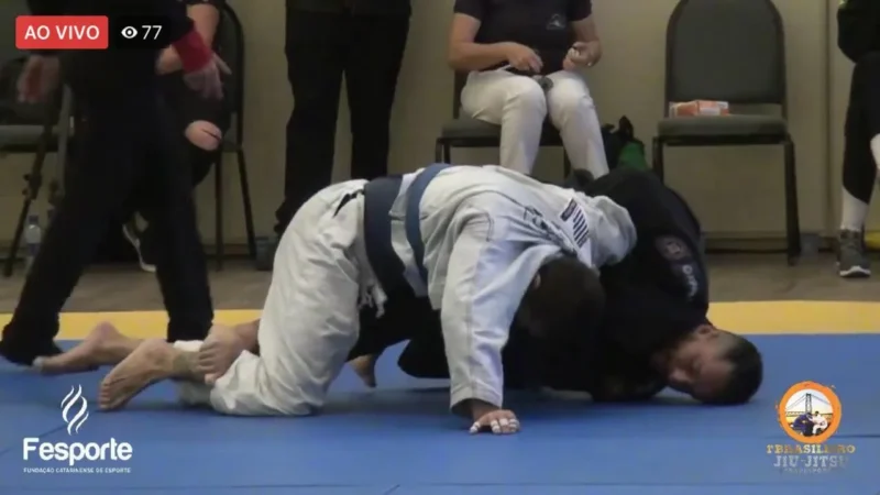 Paratleta de Sombrio garante 2° lugar em campeonato de Jiu-Jitsu