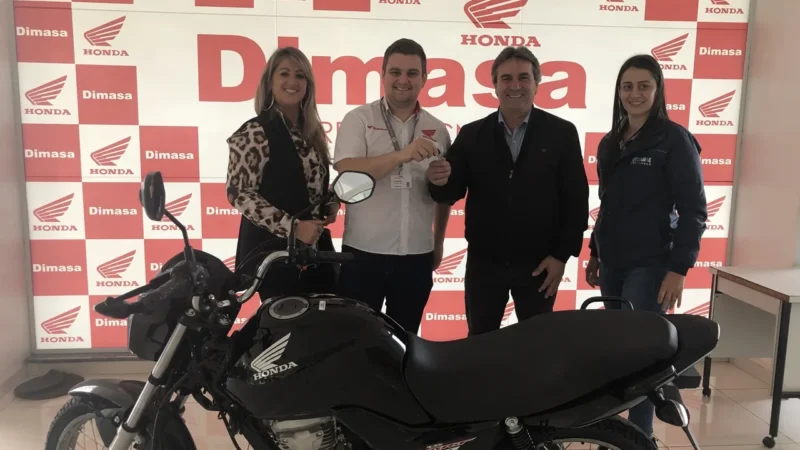 Motocicleta é adquirida pelo SAMAE para setor de leitura