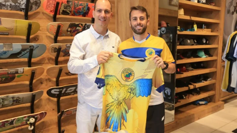 Loja Marbon é o 1° apoiador do AEC para campeonato da LARM