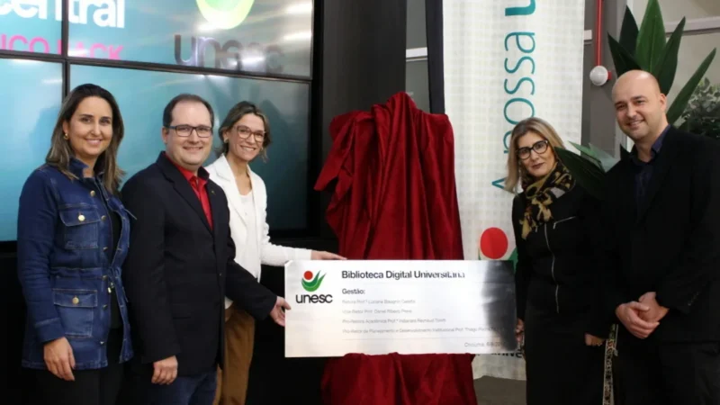 Unesc lançou oficialmente a biblioteca digital