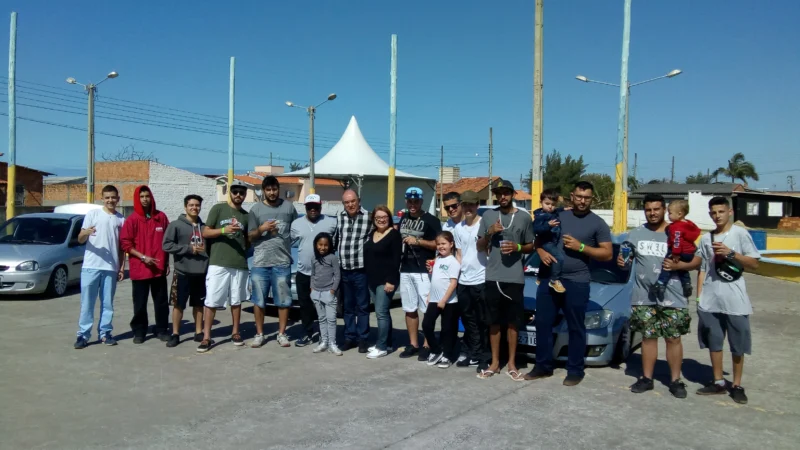 Arroio sediou encontro de carros rebaixados