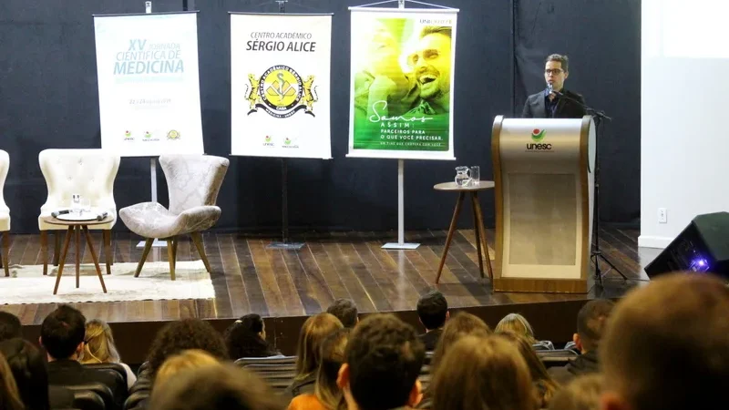 Chegou ao fim a 15ª Jornada Científica e o 3° Simpósio do curso de medicina da Unesc