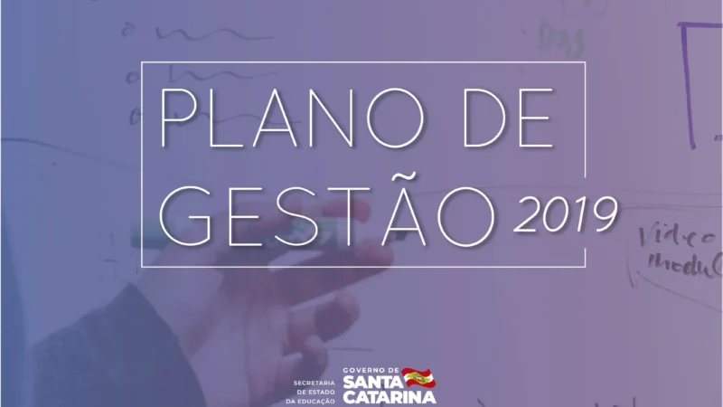 Plano de Gestão Escolar para escolas estaduais abrem nesta segunda-feira