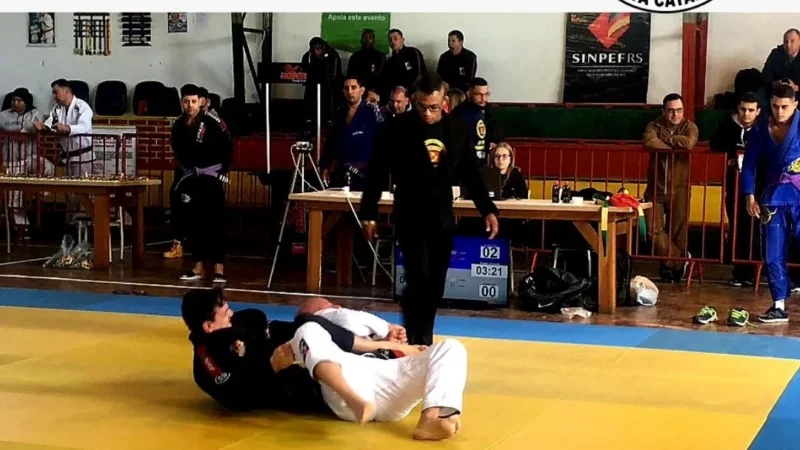 Sargento vence campeonato de Jiu-Jitsu