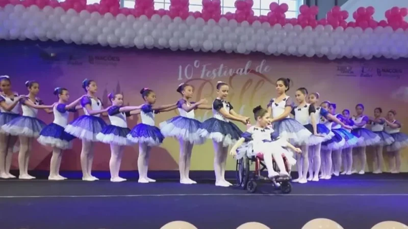 Casa da Fraternidade participa do 10º Festival de Balé Infantil