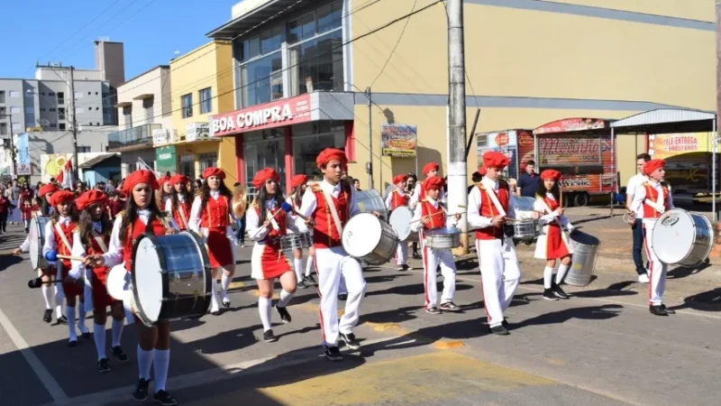 Jacinto Machado contará com 15 pelotões no desfile de 7 de setembro