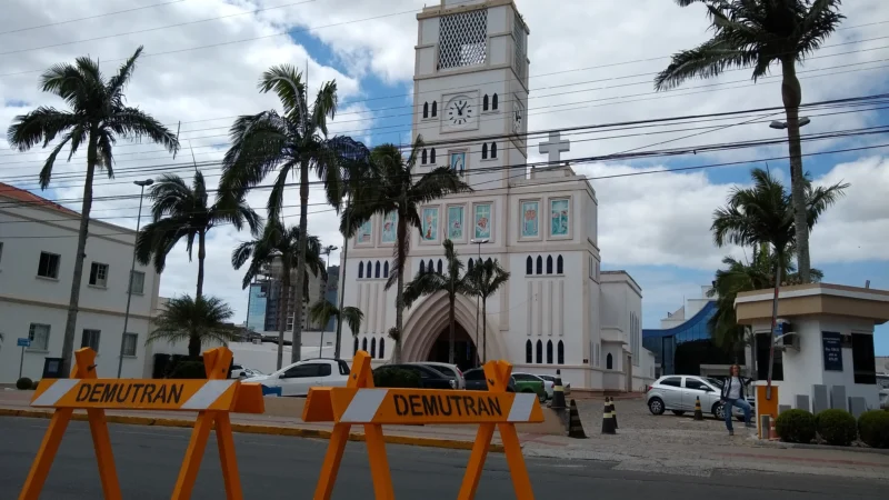 Trecho da 7 de Setembro estará fechado nesta tarde