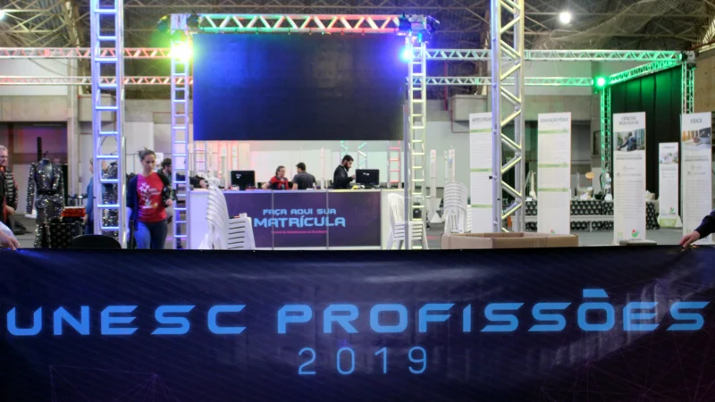 Unesc Profissões 2019: A expectativa é receber mais de 6 mil estudantes