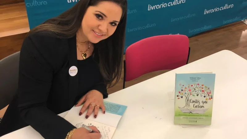 Escritora da região participa de livro nacional