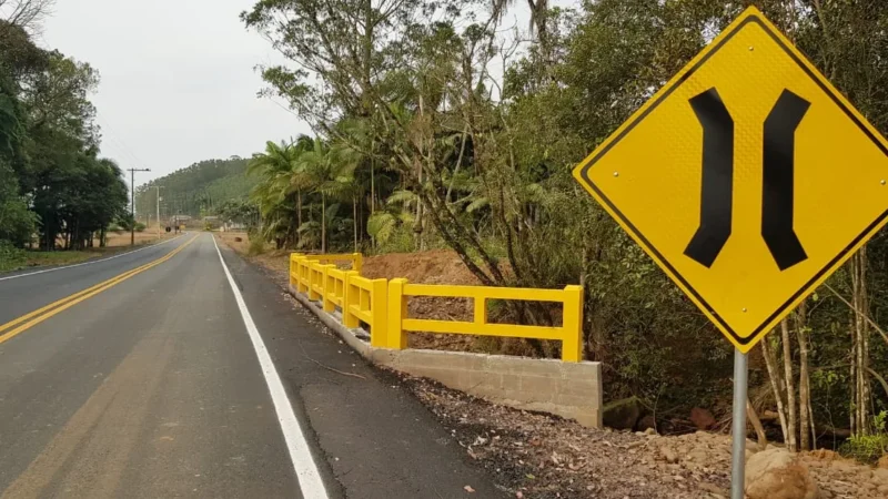 Concluída a pavimentação na comunidade de Ponte Alta em Turvo