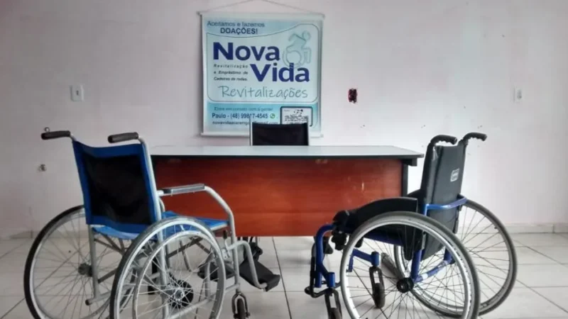 Projeto para revitalizar cadeiras de rodas pede doações