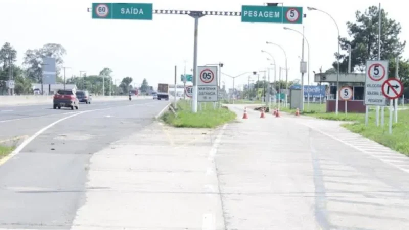 Balança de pesagem volta a funcionar
