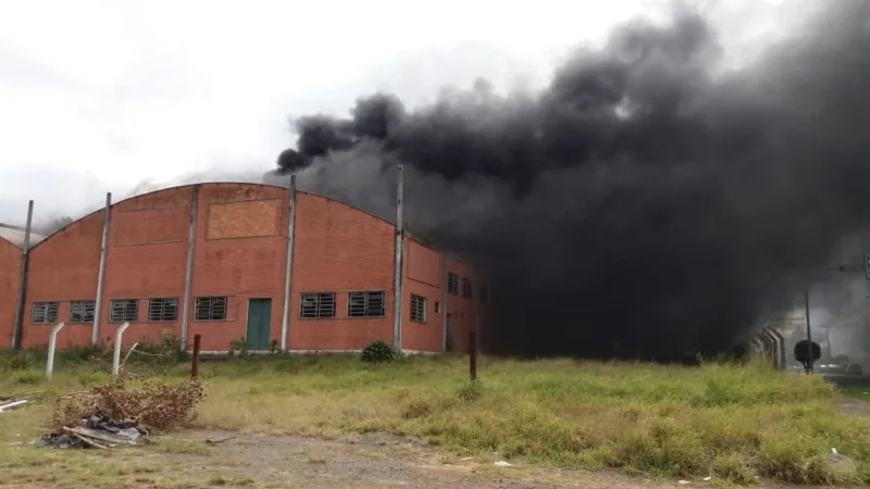 Incêndio em Sombrio