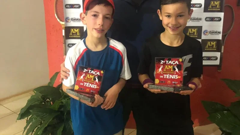 2ª Taça AM Formaturas de Tênis conhece seus campeões