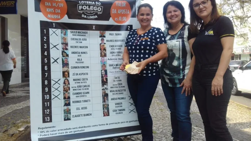Resultado oficial da Corrida do Fôlego