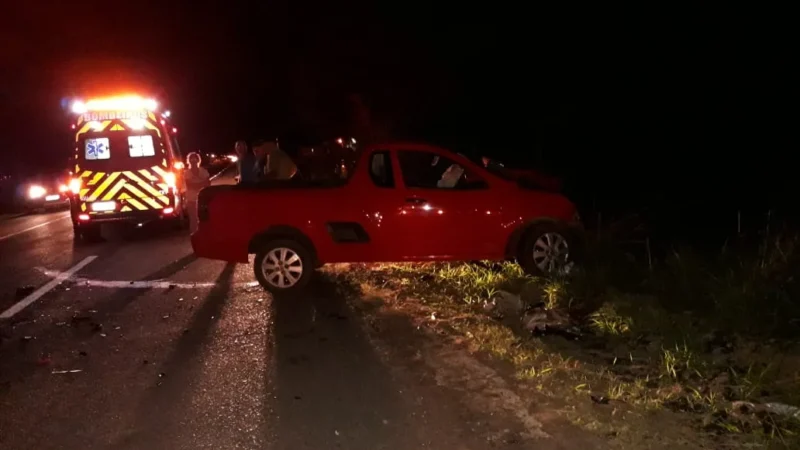 Colisão é registrada em Turvo