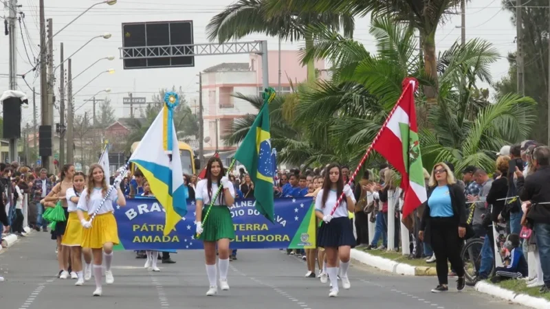 DIA DA PÁTRIA: DESFILE DA INDEPENDÊNCIA FOI UM SUCESSO NO ARROIO