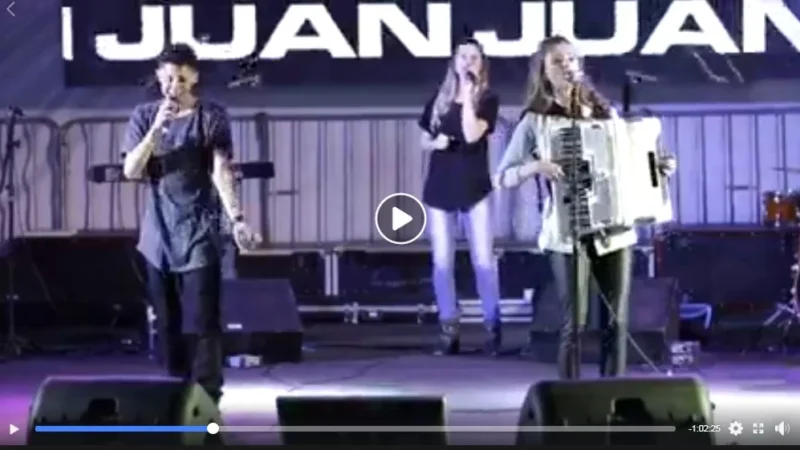 Transmissão ao vivo JUAN PABLO E SOFIA