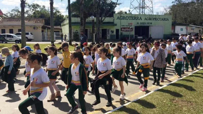 Em Maracajá o desfile será no domingo