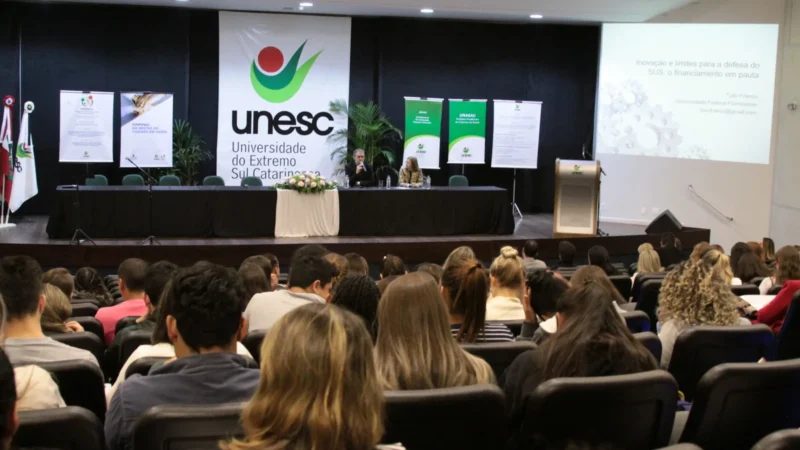 Unesc realiza 3° Simpósio de gestão e cuidado em saúde