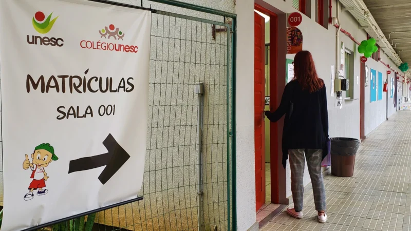 Colégio Unesc está com matrículas abertas para 2020