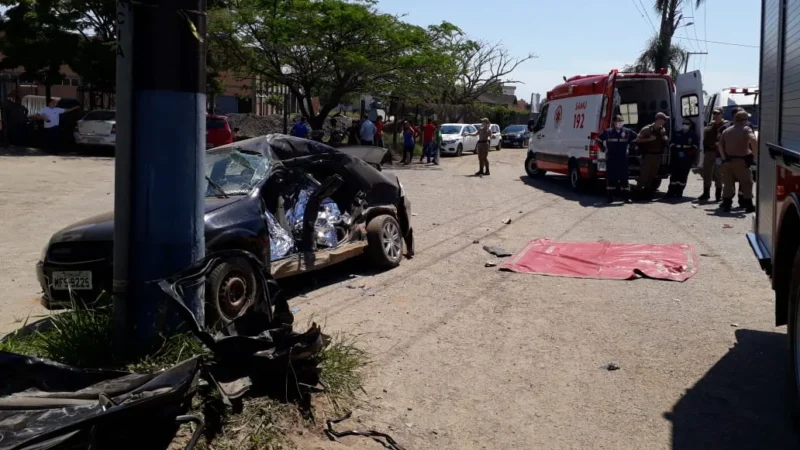 Câmeras de segurança mostram acidente grave que matou três