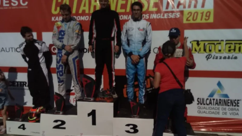 ATUALIZADA: Araranguaense campeão do Sul agora é campeão catarinense de Kart