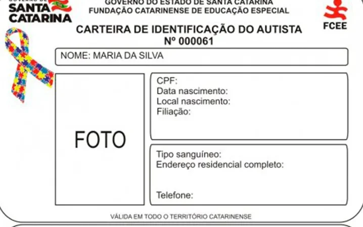 Carteira de Identificação do Autista será emitida pela Fundação Catarinense de Educação Especial